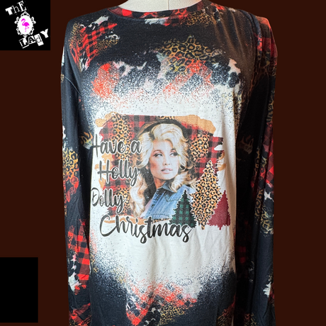 Long Sleeve Holly Dolly Cheetah & Buffalo