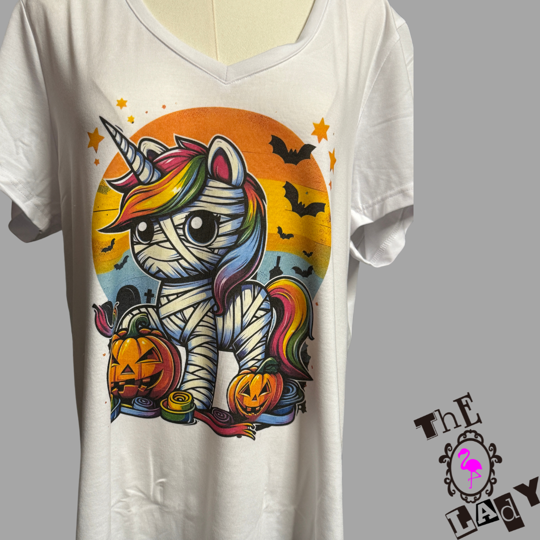 Unicorn Mummy Tee Shirt