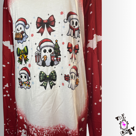 Ghosts of Christmas Long Sleeve Shirt