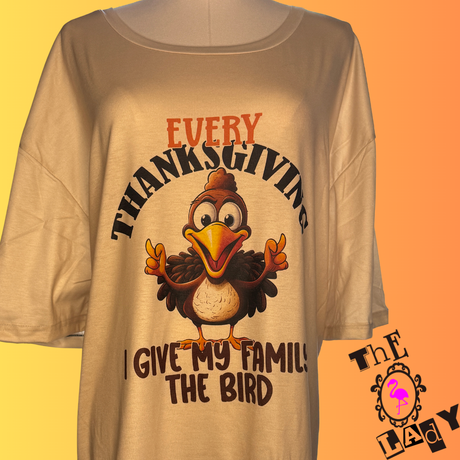 Giving Bird Short Sleeve Shirt