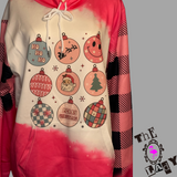 Oversized Pink Holiday Hoodie