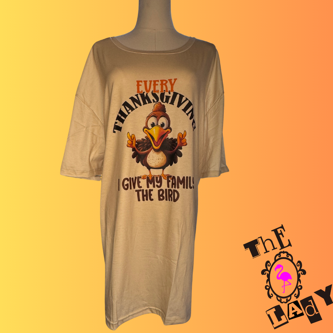 Giving Bird Short Sleeve Shirt