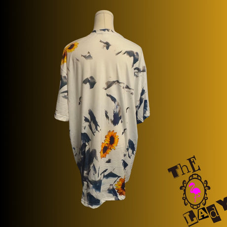 ONLY 1 in Stock  Sunflower Skull