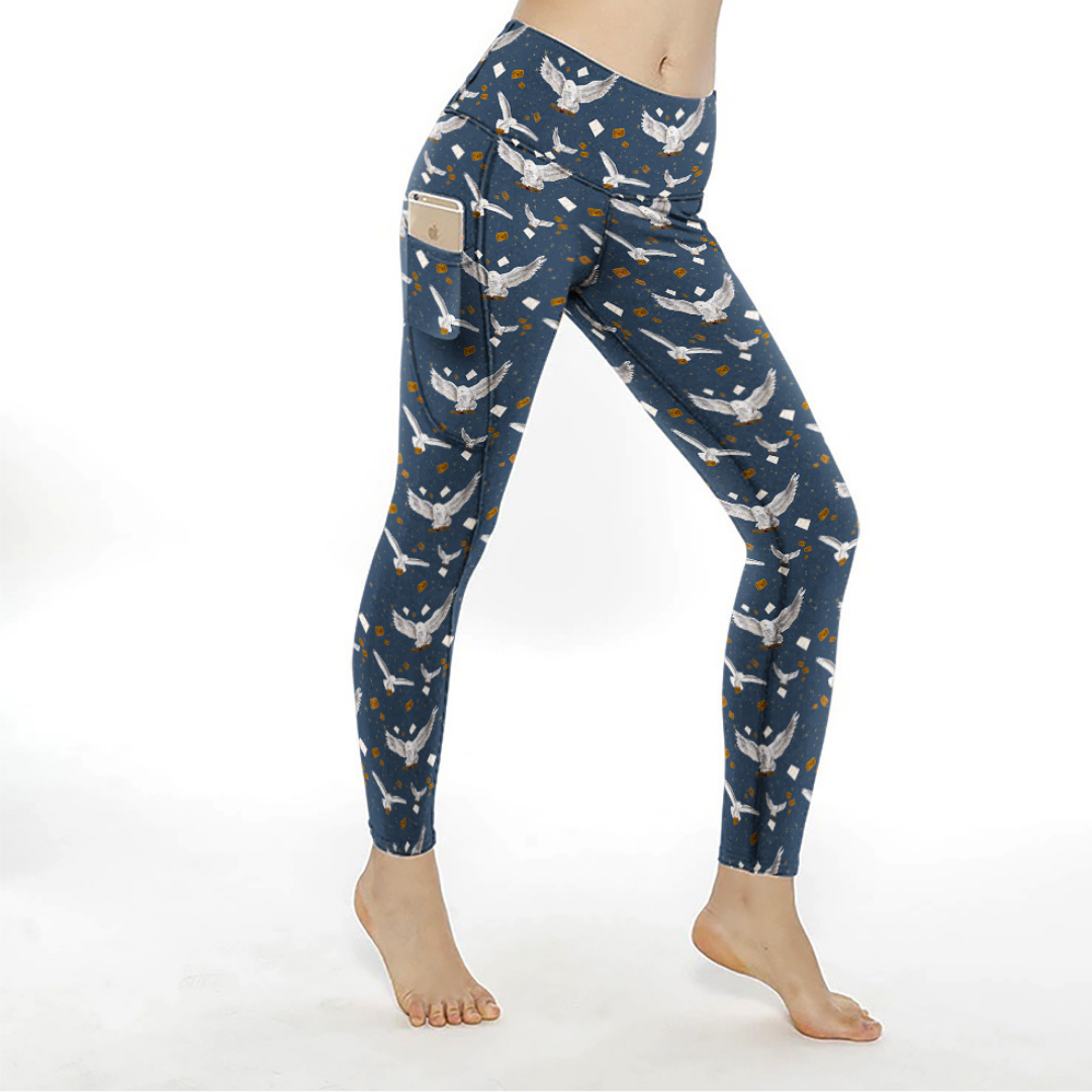 Owl Be There For You Full Length Leggings The Flamingo Lady Nails