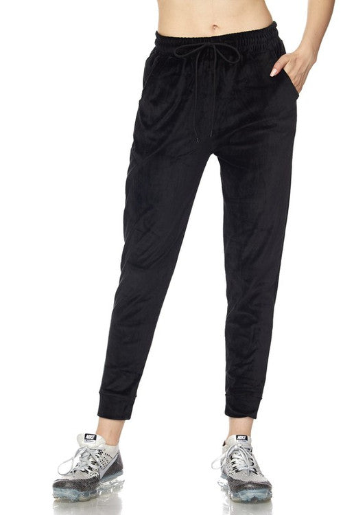 Velour Comfy plus Size Joggers