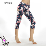 Cherry Bomb Capri Length Legging