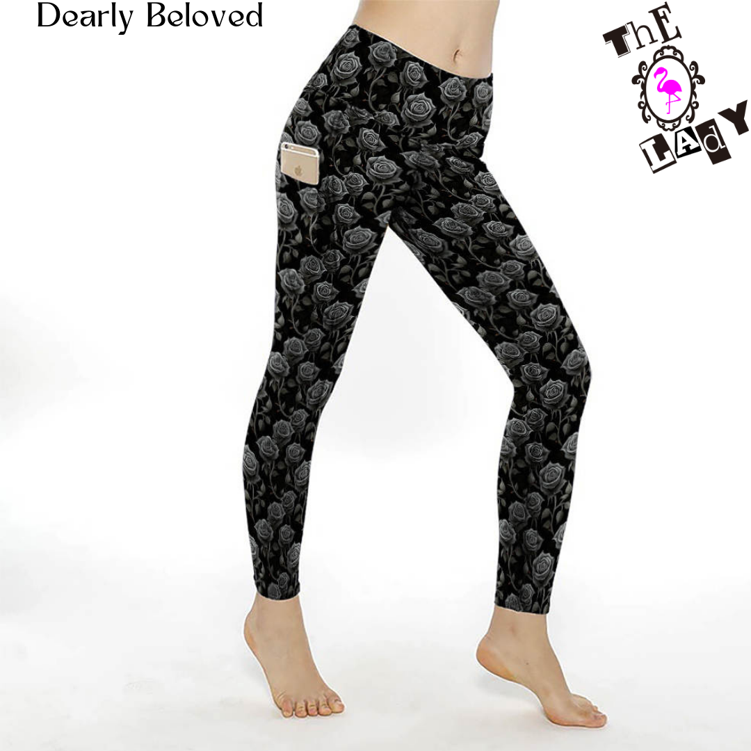 Dearly Beloved Full Length Leggings With Free set of Lux Supreme Nails