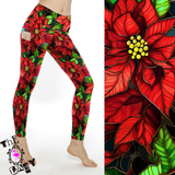 Flower in the Glass Full Length Legging