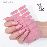 Fun & Fab Bubble Gum Drip Manicure and Pedicure set