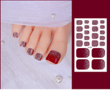 Fun & Fab Crimson Drip Manicure and Pedicure Set