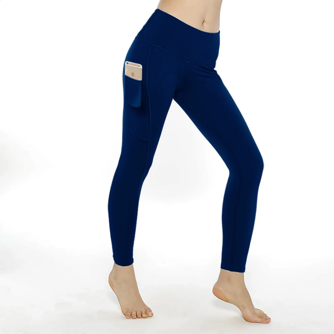 Lux Supreme In the Navy Matching Full Length Leggings and Nails Bundle
