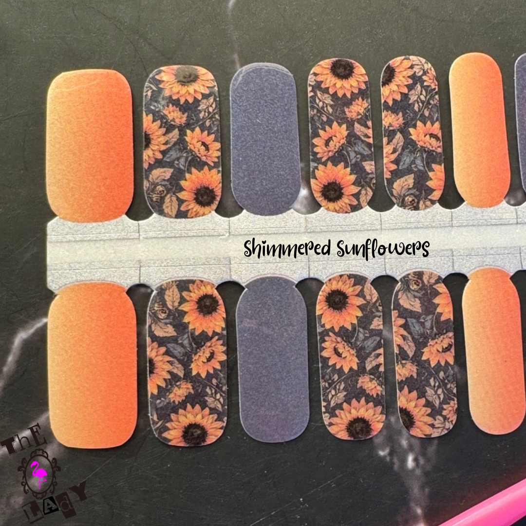 Original Shimmered Sunflowers