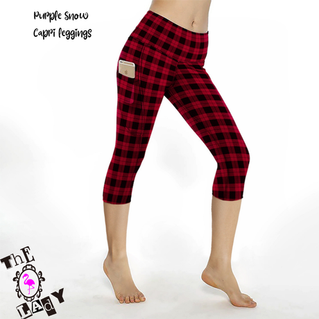 Paul Bunyan Kind of Girl Capri Length Legging