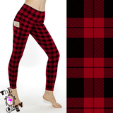 Paul Bunyan Kind of Girl Full Length Legging