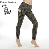 Picture Purrfect Full Length Leggings With Free set of Lux Supreme Nails