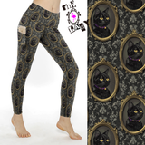 Picture Purrfect Full Length Leggings With Free set of Lux Supreme Nails