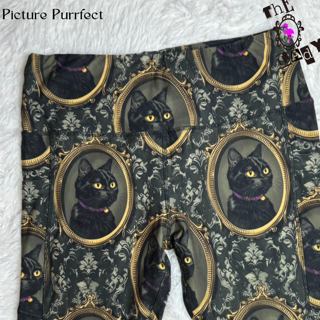 Picture Purrfect Full Length Leggings