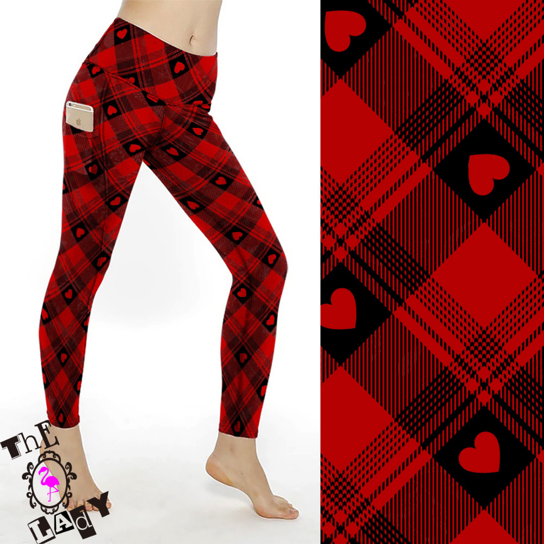 Plaid to Love You Full Length Legging