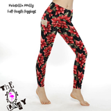 Poinsettia Pretty Full Length Leggings