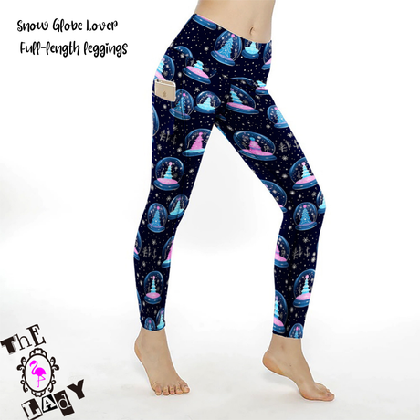 Snow Globe Lover Full Length Legging