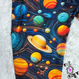 Space Knit Full Length Leggings