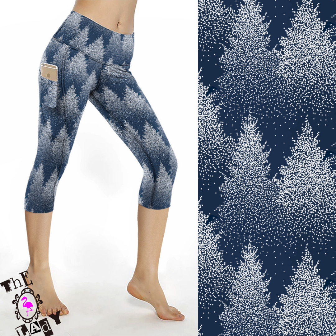 Spruce it Up Capri Length Leggings