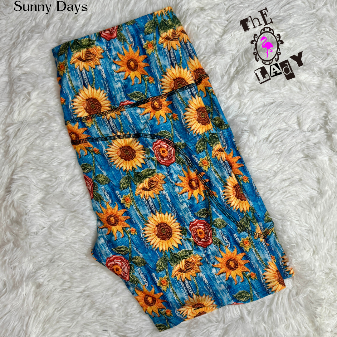 Sunny Days Short Length Leggings