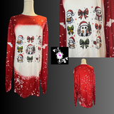 The Ghosts of Christmas Cute Long Sleeve Shirt 3XL