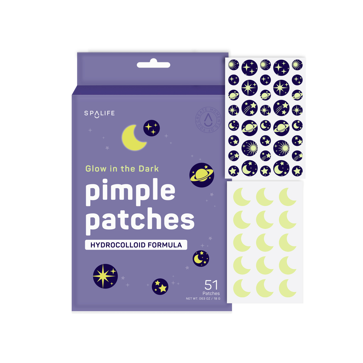 My Spa Life - Glow in the Dark Pimple Patches Hydrocolloid Formula