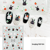 Scooping Field Mice Nail Decals
